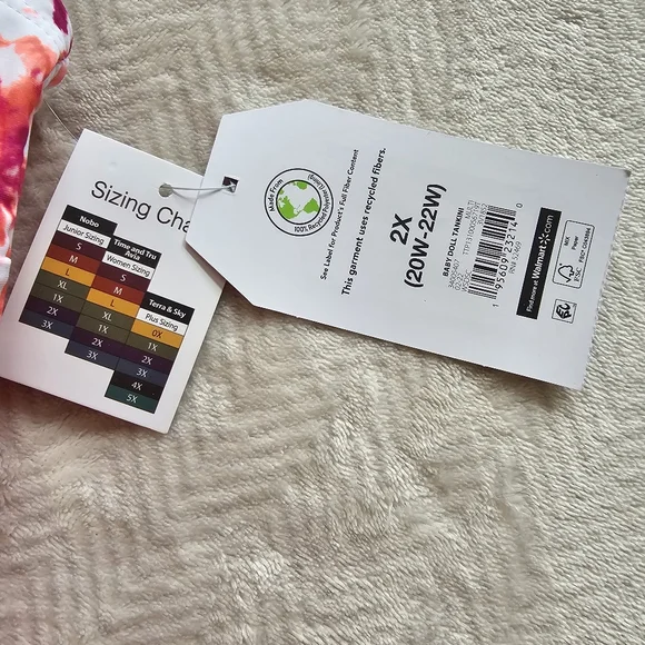 Time & Tru Tankini Top - Picture 2 of 5